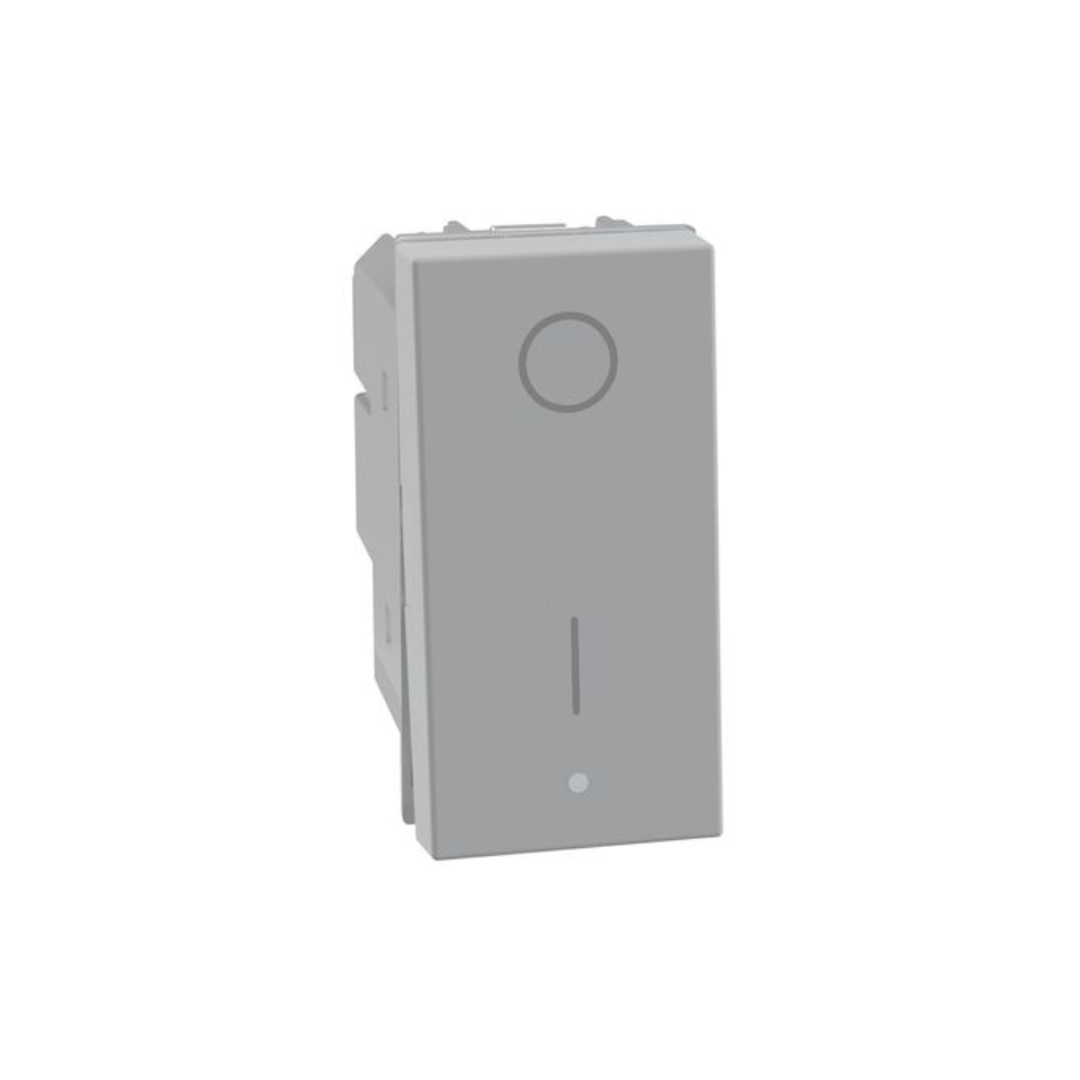 Interruttore bipolare Bticino Matixgo 2P 16A - 250Vac  grigio JG4002