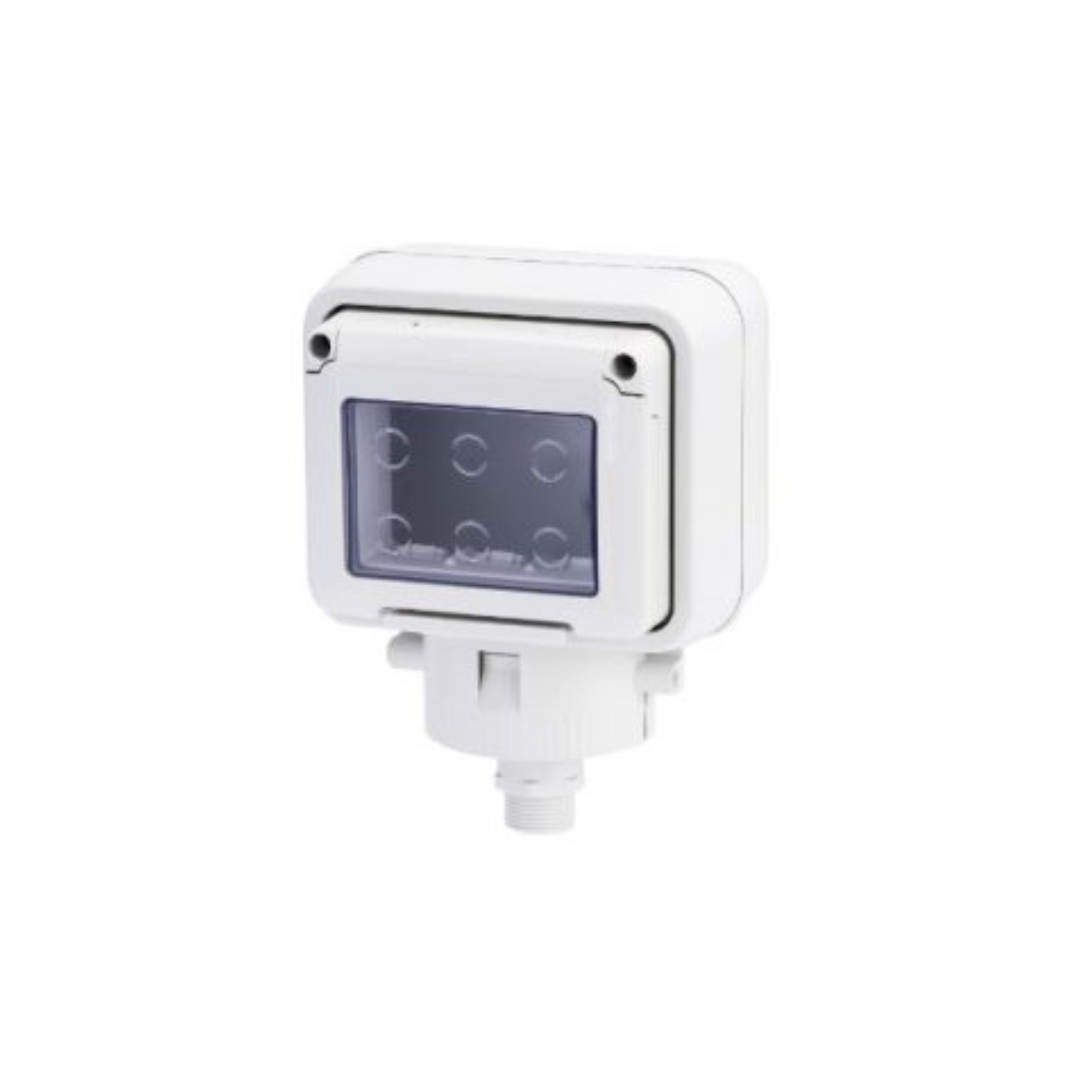 CONTENITORE PER APPARECCHI SYSTEM - STAGNO - 3 POSTI - FISSAGGIO TESTA PALO- IP55