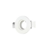 V-TAC Portafaretto LED da Incasso Rotondo GU10 e GU5.3 (MR16) Corpo in Gesso Bianco