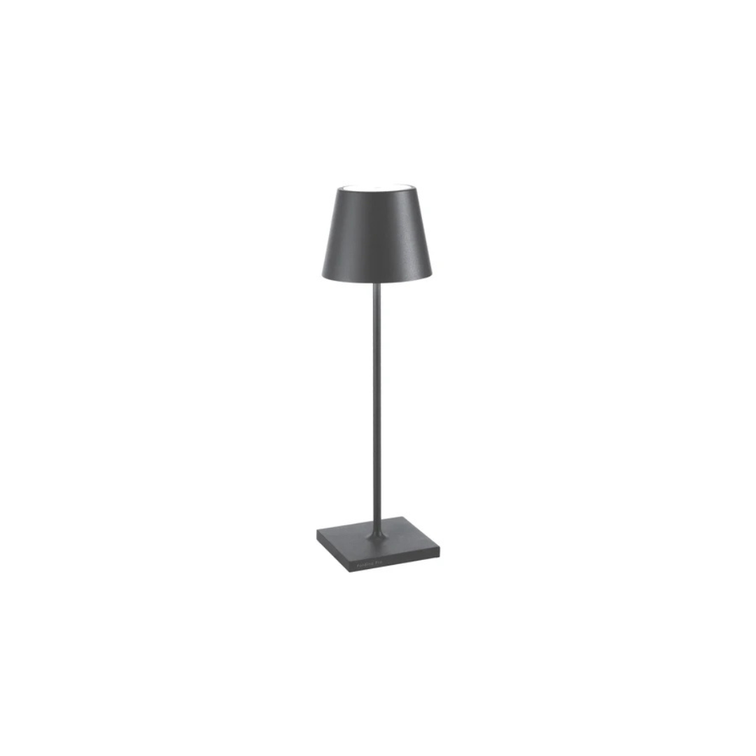 Poldina lampada da tavolo Grigio Scuro  LD0340N3