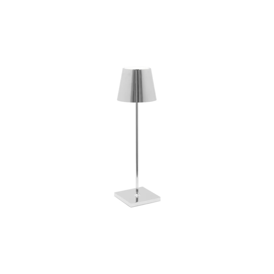 Poldina lampada da tavolo Cromo Lucido LD0340C3