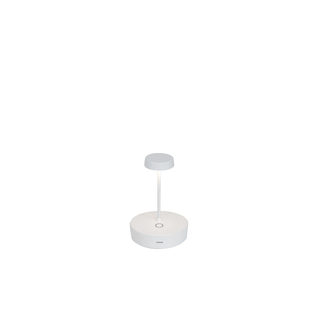 Swap mini lampada da tavolo Bianco Opaco LD1131B3