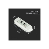 Alimentatore in Plastica 150W 12V 12.5A IP67 vtac 3250