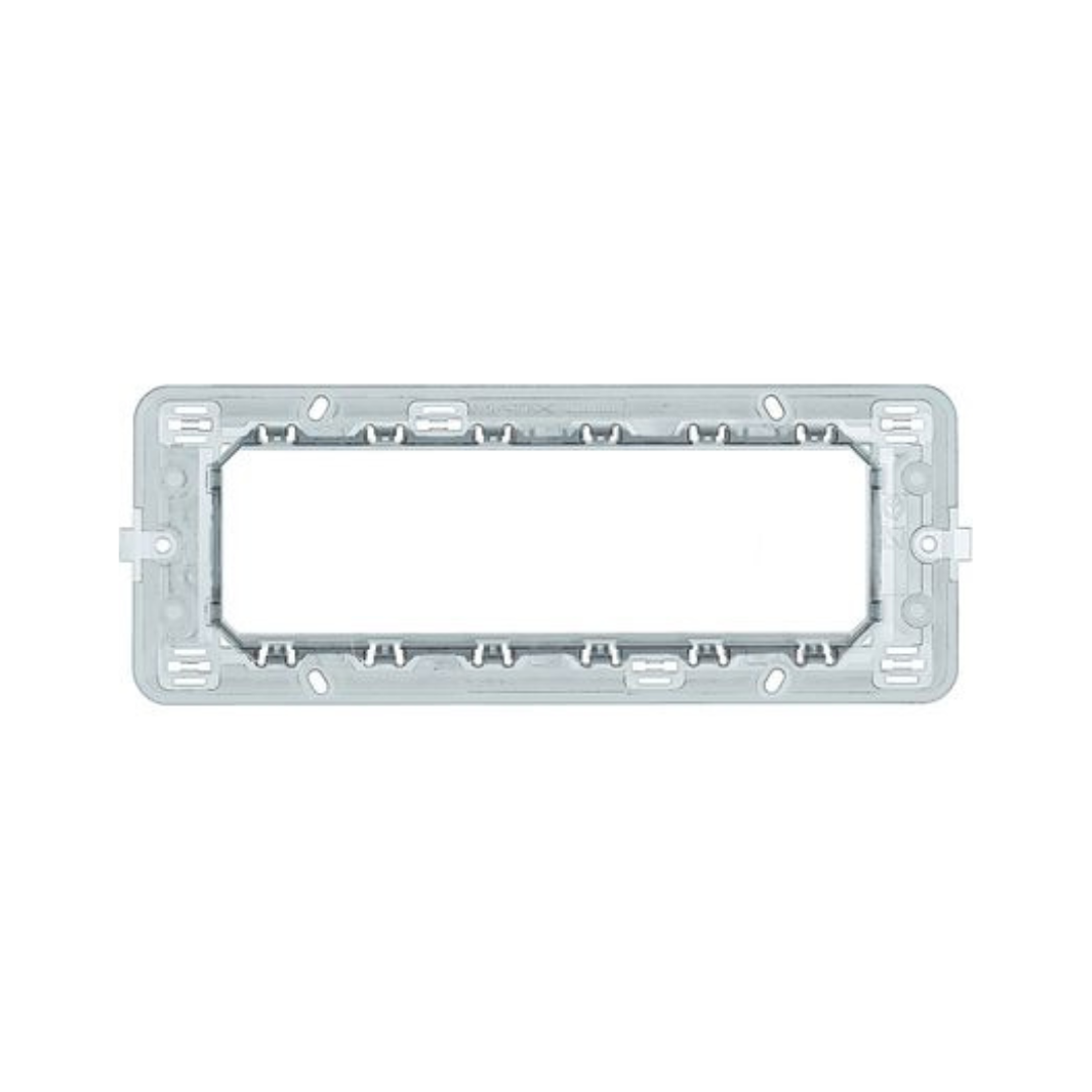 Supporto  6 moduli  Bticino Matix per scatola 506 506LSA