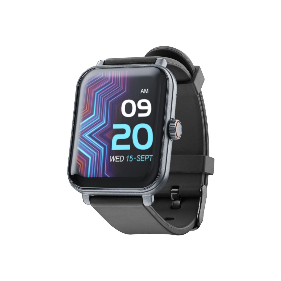 Orologio Smart quadrato Bluetooth Nero Cellularline