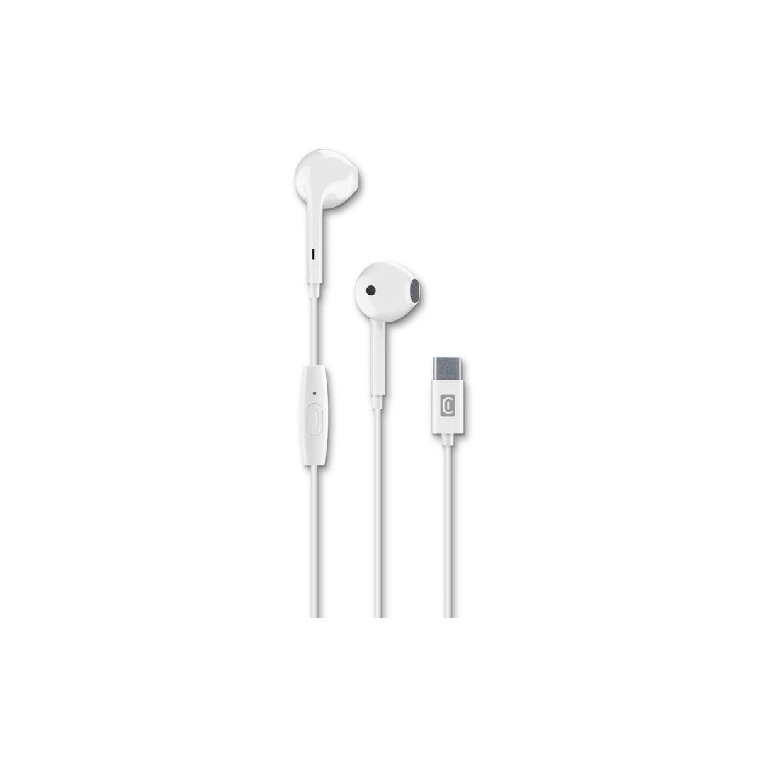 Auricolare USB-C stereo in-ear con microfono Cellularline