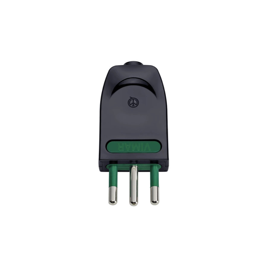 Spina 2P+T10A orientabile S11-SPB11 nero VIMAR 00203