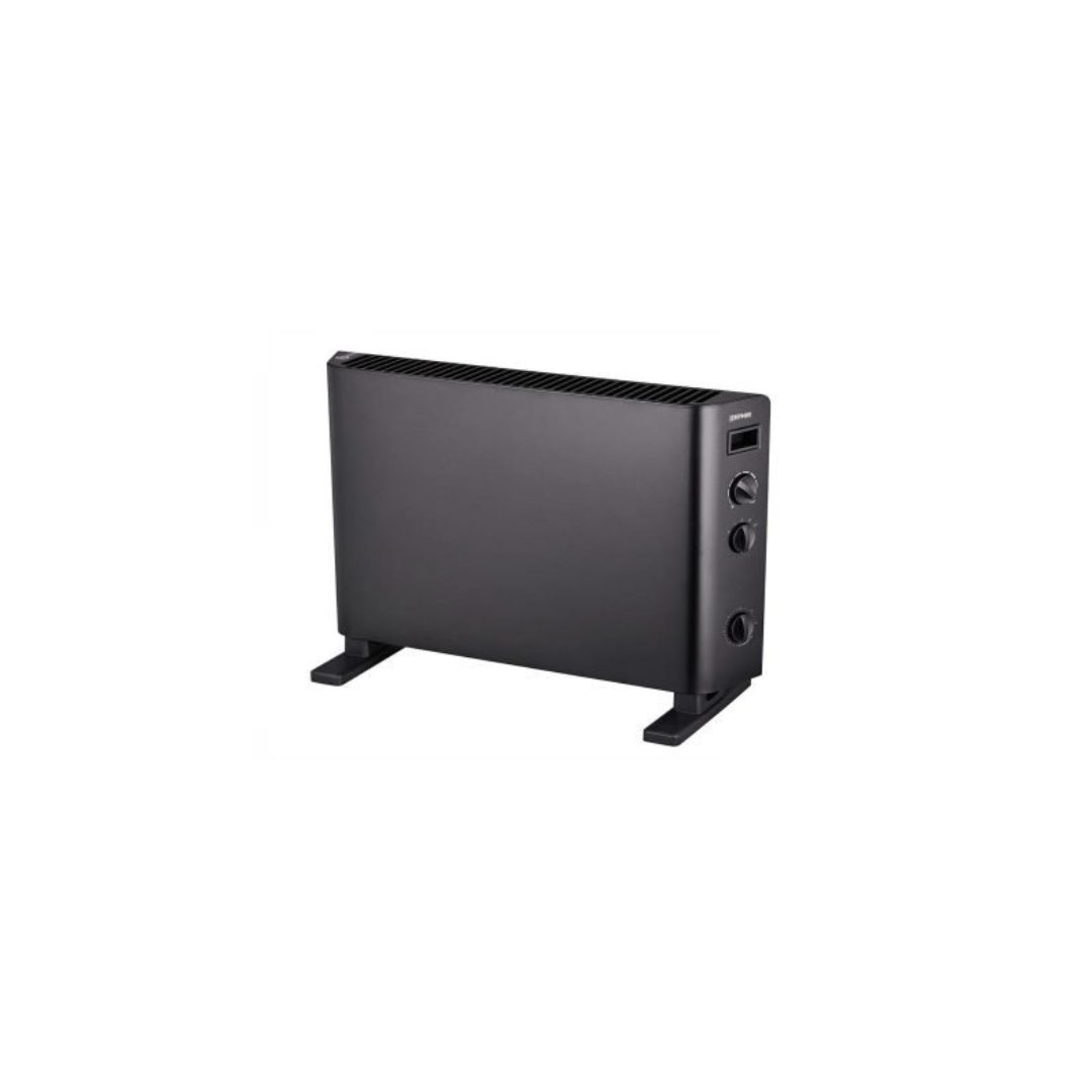 Termoconvettore da terra new design nero ZEPHIR  ZCV2005TT-N