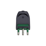 Spina 2P+T16A orientabile S17-SPB17 nero VIMAR 00204