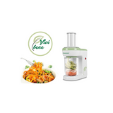 Affettaverdura a Spirale, Acciaio Inossidabile, 80 W, Bianco/Verde Beper 90.200