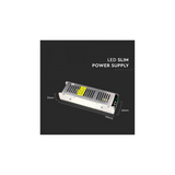 Alimentatore Slim in Metallo 120W 24V 5A VTAC 3262