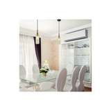 Lampadario LED a Bottiglia in Vetro con Portalampada E14 Trasparente 3771 vtac
