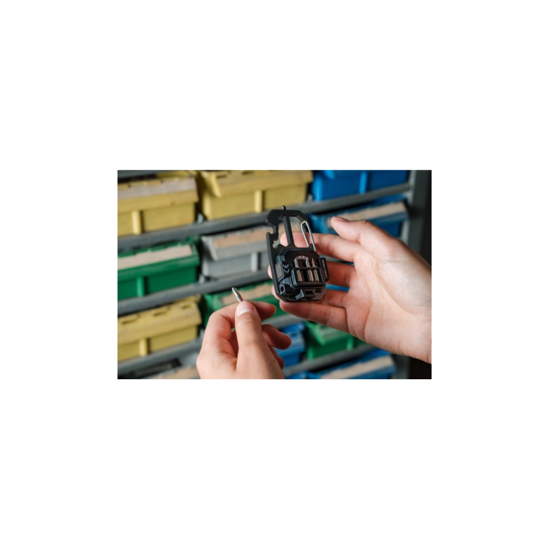 Brennenstuhl MTL 600 A – Mini Torcia LED Ricaricabile 600 lm con 7 Modalità, Multi-Strumento