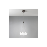 Lampada a Sospensione Pearl 7 Luci Bronzo 36W 3000K – Vivida SKU 0099.30.BZ