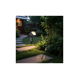 V-TAC Faretto LED da Giardino Solare 1.3W CCT Nero IP65 – Terra/Parete