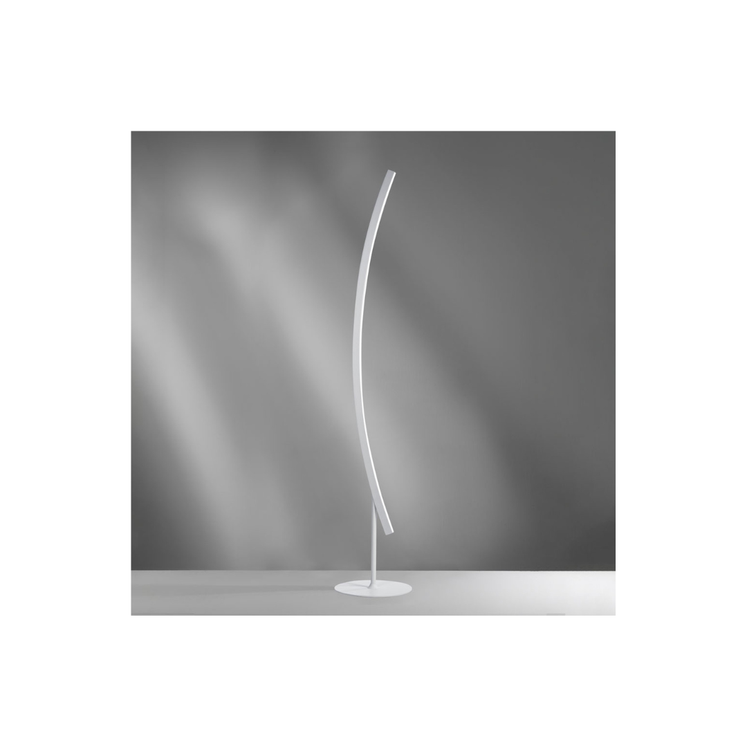Piantana LED Bow Bianco 24W 3000K – Vivida SKU 0041.50.BI