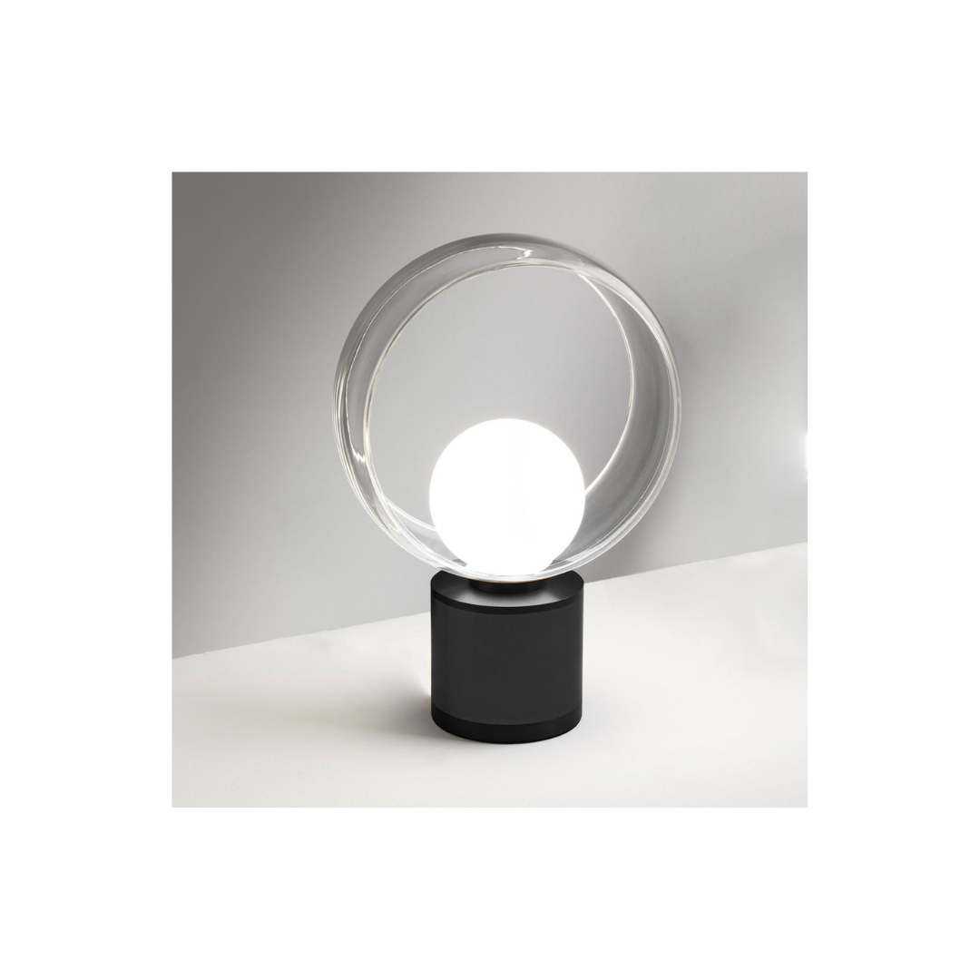 Lampada da Tavolo Cosmit Ø18 Nera – Vivida SKU 0082.40.NE