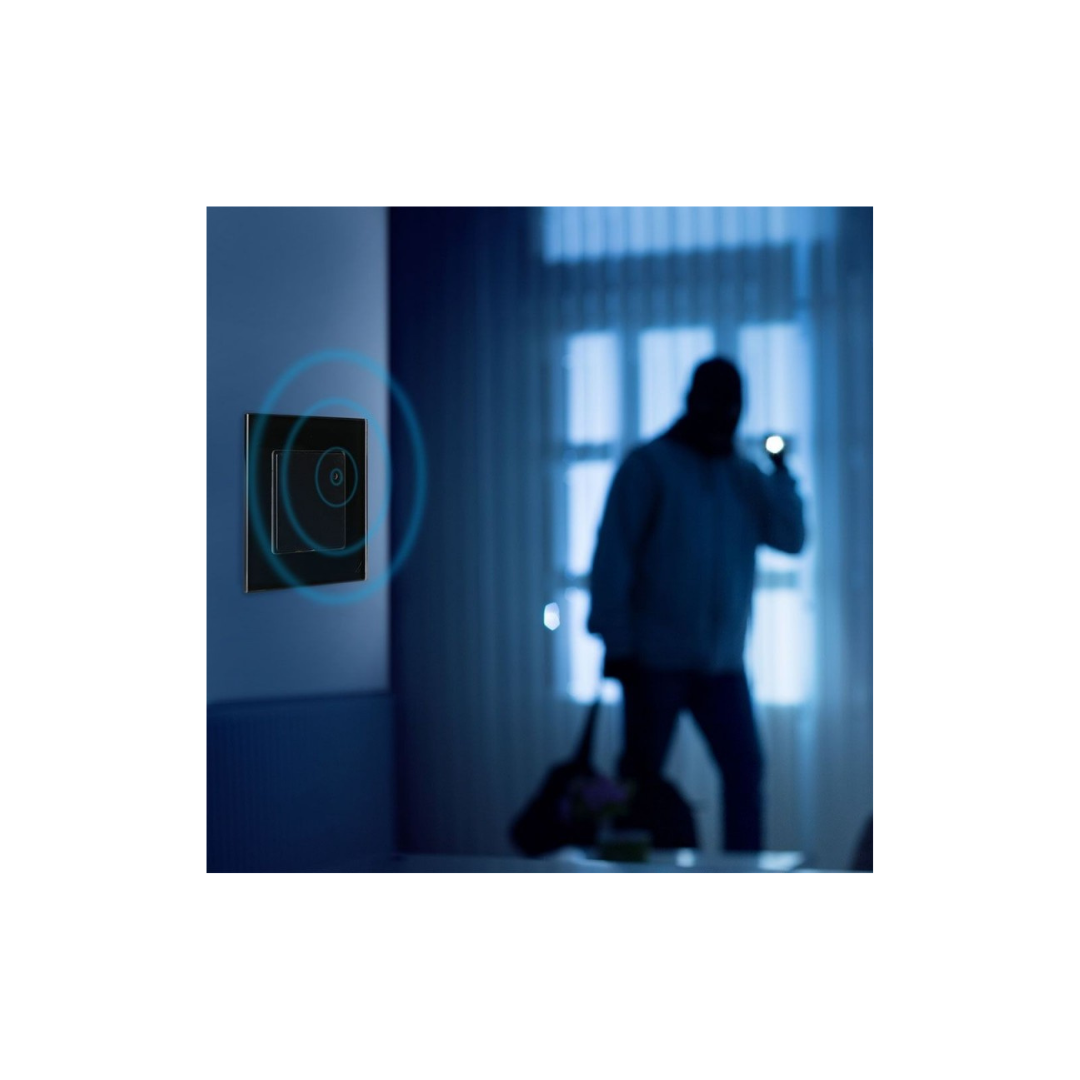 V-TAC Sensore a Microonde VT-8084 180° 300W LED – Regolabile Tempo e Sensibilità, IP20 Nero