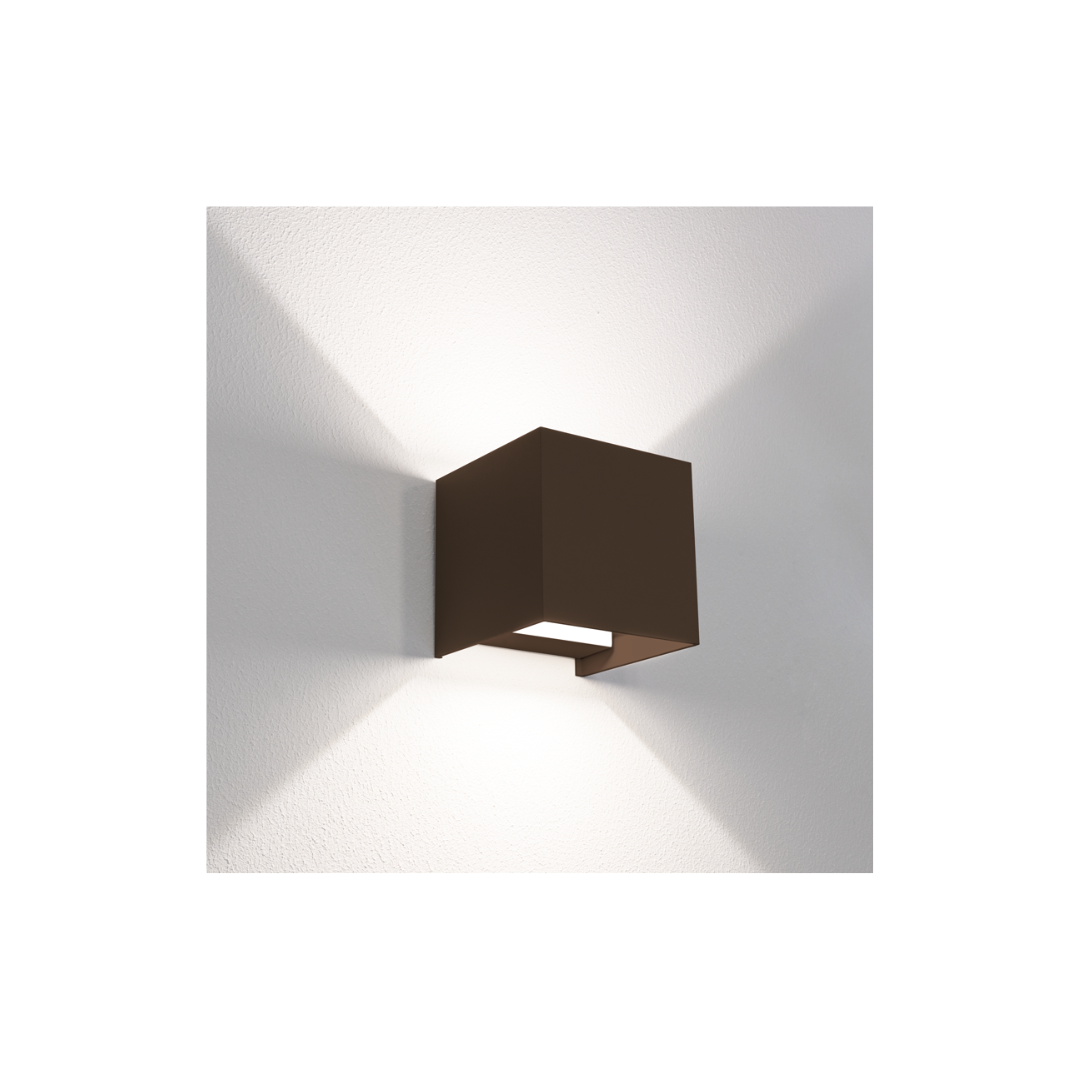 Century UDSCO-2012 Applique LED UP&DOWN+ Corten 20W CCT 1800 Lumen IP65 da Esterno