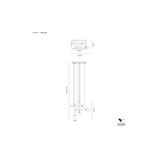 Lampada a Sospensione Seventy 4 Luci Marrone Ossidato 4x2W+4x4W 3000K – Vivida SKU 0080.31.BRL