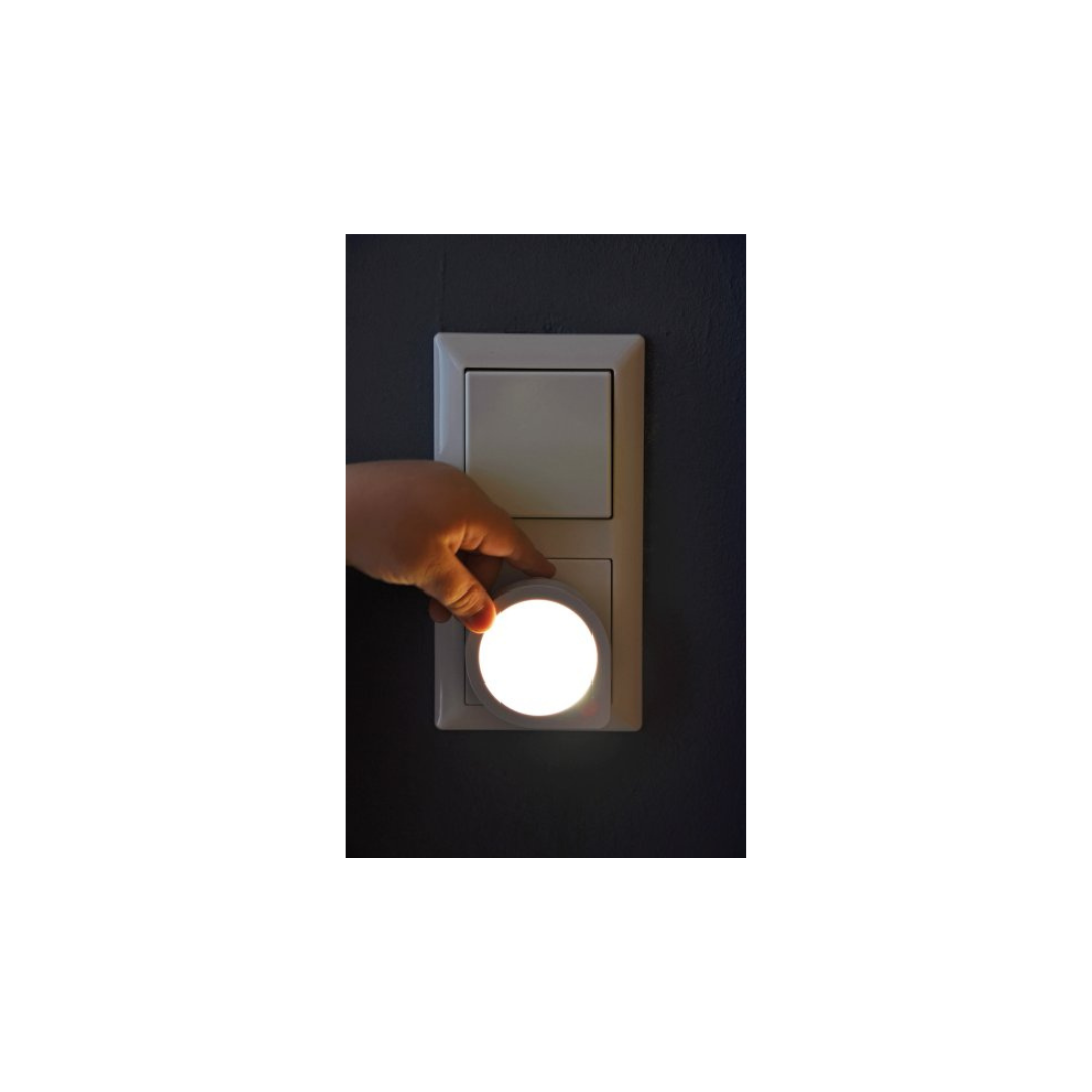 Luce Notturna LED NL 01 QD Bianca con Sensore Crepuscolare – Brennenstuhl