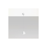 Lampada a Sospensione Bottone Bianca 1x12W GX53 – Vivida SKU PLS002.30.BI