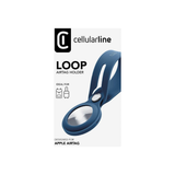 Custodia AirTag in Silicone Blu Cellularline AIRTAGLOOPB