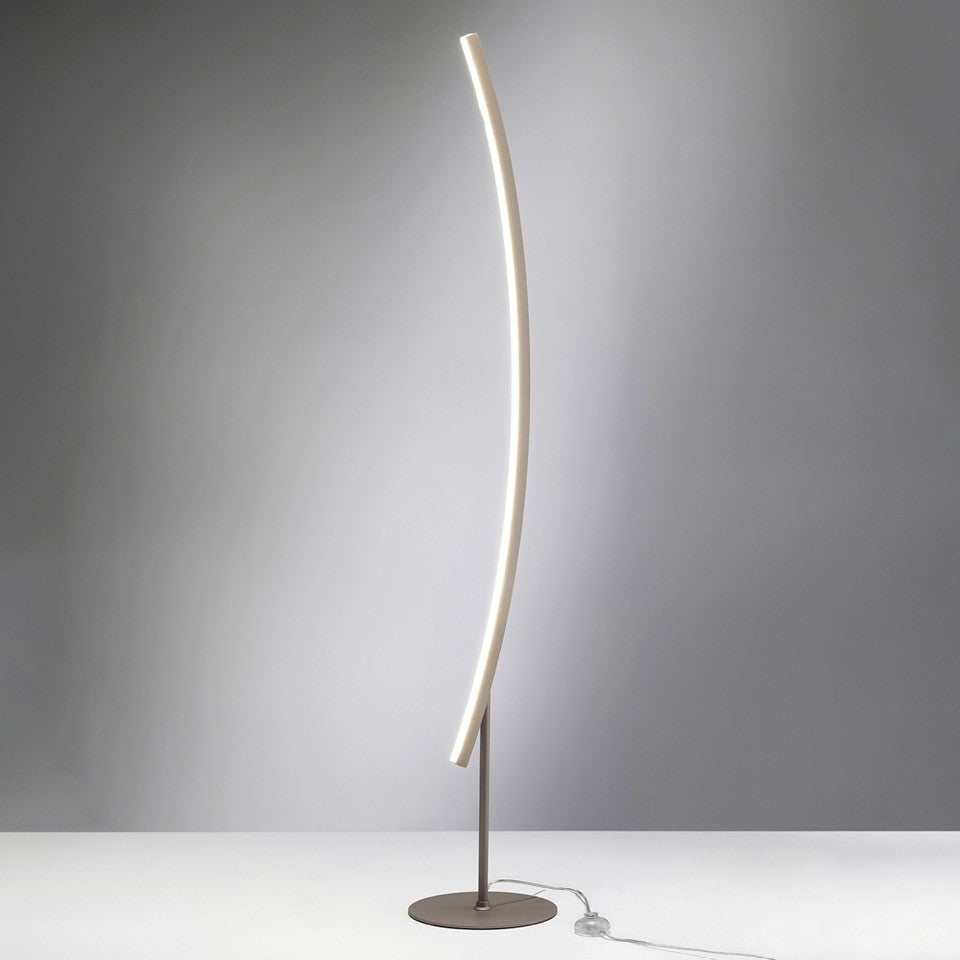 Piantana LED Bow Sabbia 24W 3000K – Vivida SKU 0041.50.SA