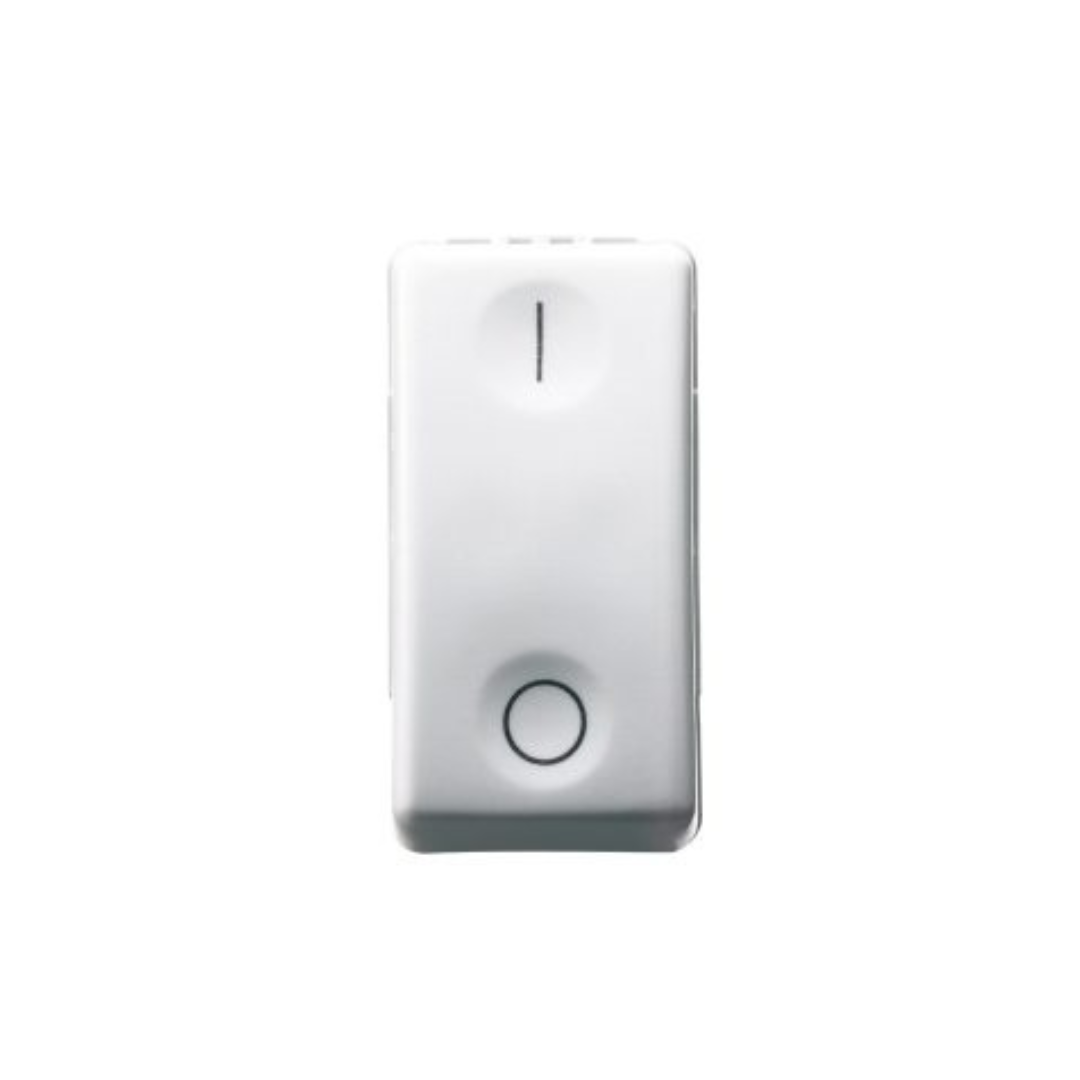 INTERRUTTORE BIPOLARE  SYSTEM WHITE GW20503
