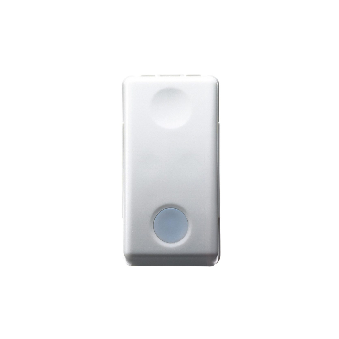 PULSANTE UNIPOLARE LUMINOSO   SYSTEM WHITE