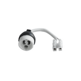 SUPP.INC. GU10 KLAK ROUND -  ORIENT.60°  PER SPOT diam. 50mm - BIANCO