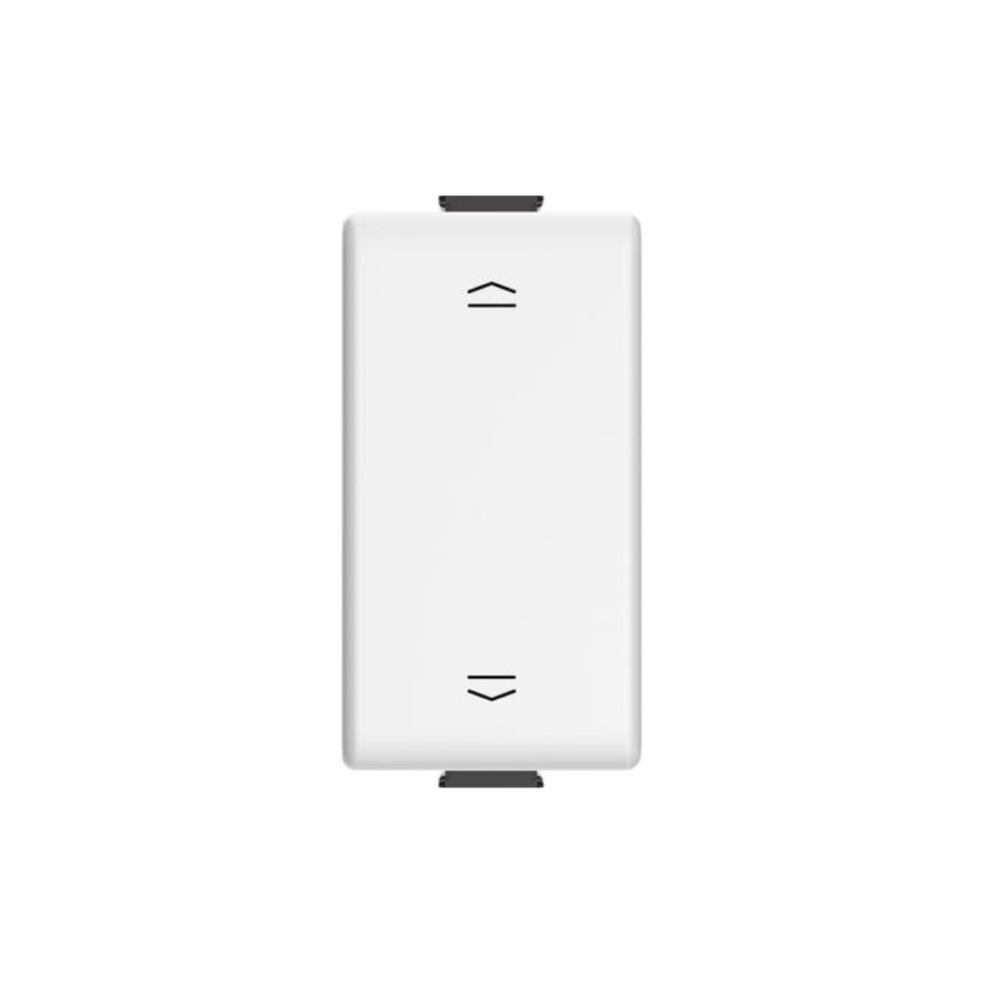 Pulsante doppio  Bticino Matix 1P (NO) + 1P (NO) 10 A 250 Va.c. interbloccato Am5037n