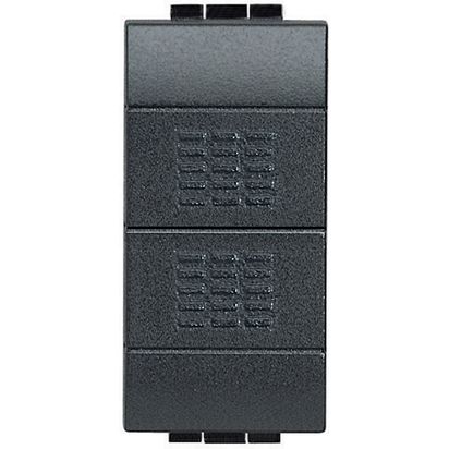 Pulsante doppio  Bticino Living 1P NO + 1P NO 10A - 250Vac L4036