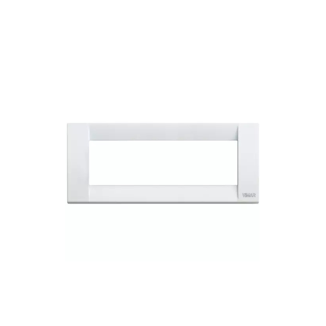 Placca Classica 6M bianco IDEA 16736.01