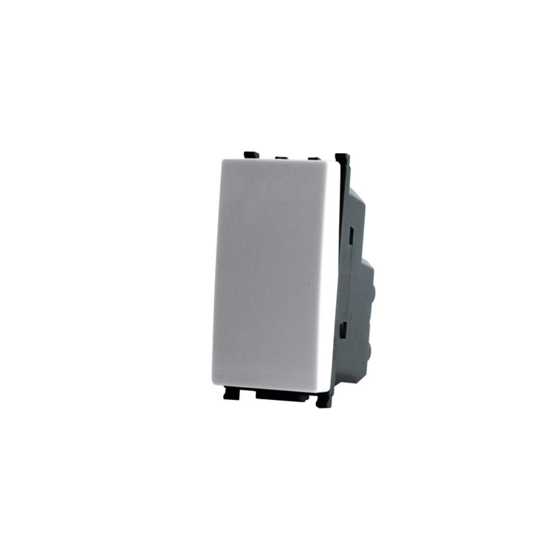 Pulsante unipolare 10A 605B serie GEM Mapam compatibile Vimar Plana