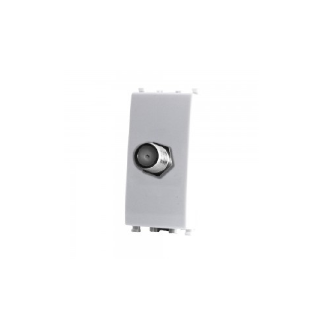 Presa coassiale satellitare  625b compatibile con la serie Vimar Plana