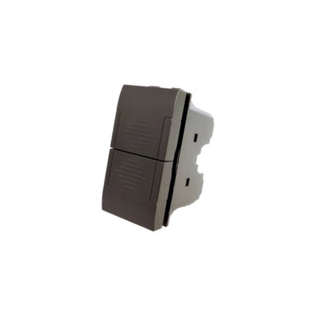Doppio pulsante 827N serie ART Mapam compatibile Living International