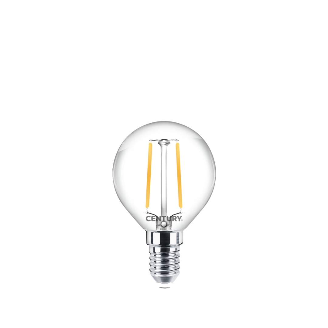 FILAM.LED INCANTO CHIARA SFERA 2W E14 2700K 245Lm