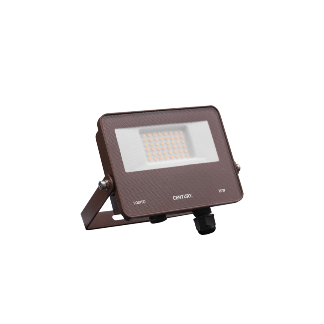 PROIETTORE LED PORTEO CORTEN 20W 3000K-4000K-6500K - 2710 Lm - IP65