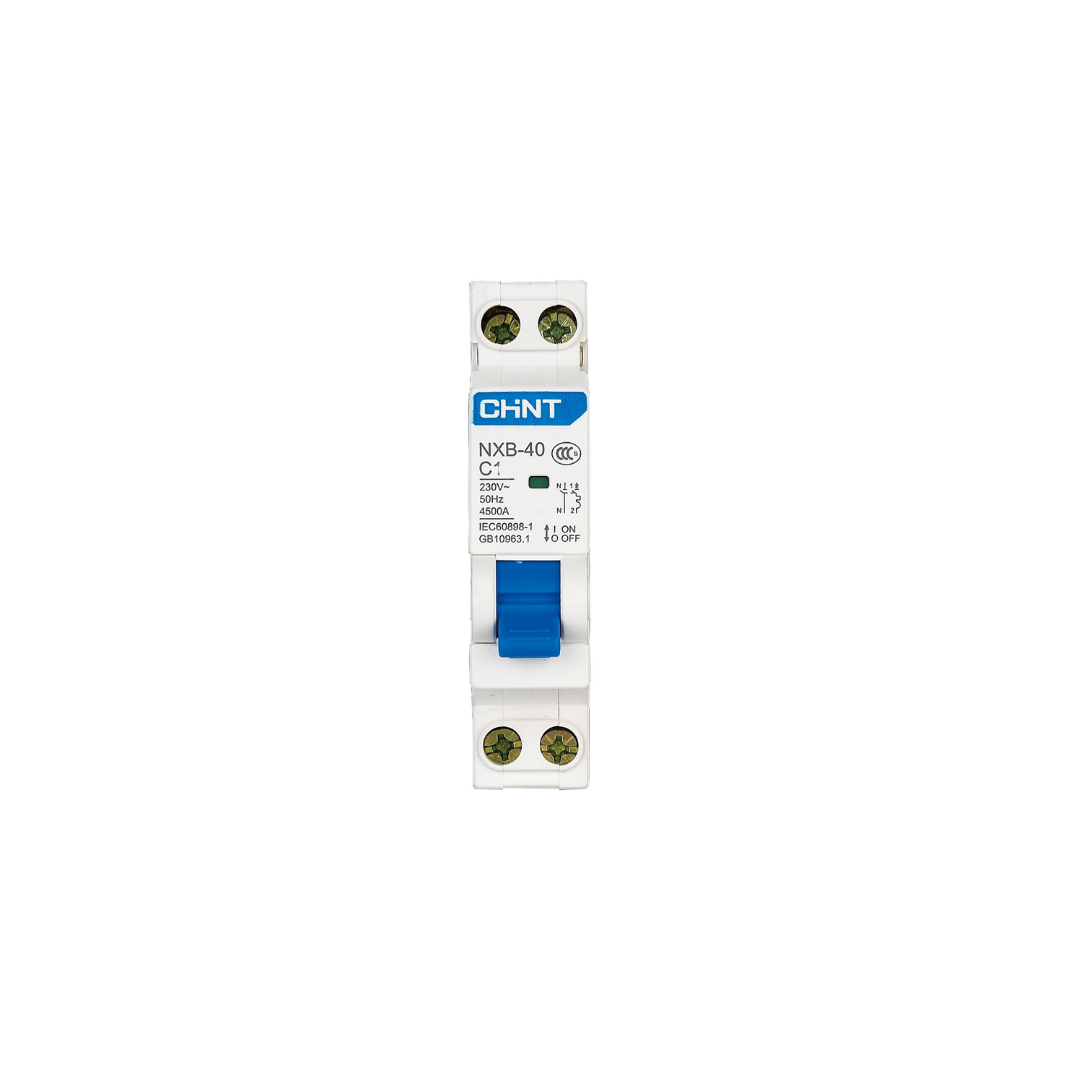 Interruttore magnetotermico  CHINT 1P+N 25A Curva C 4,5KA 1M 190238