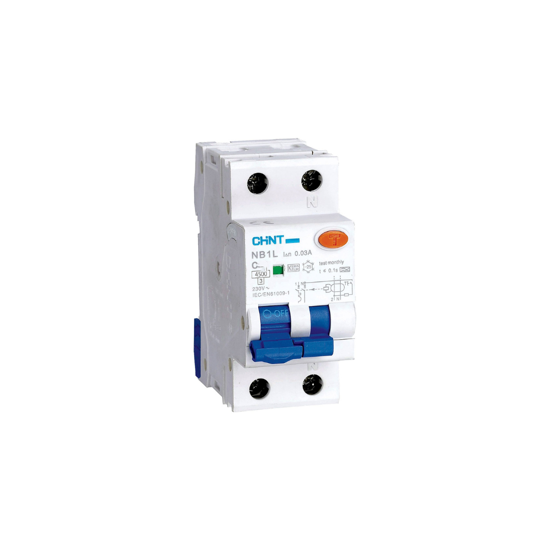 Interruttore magnetotermico differenziale 1P+N 32A 30mA 4,5kA Curva C Tipo A 203338