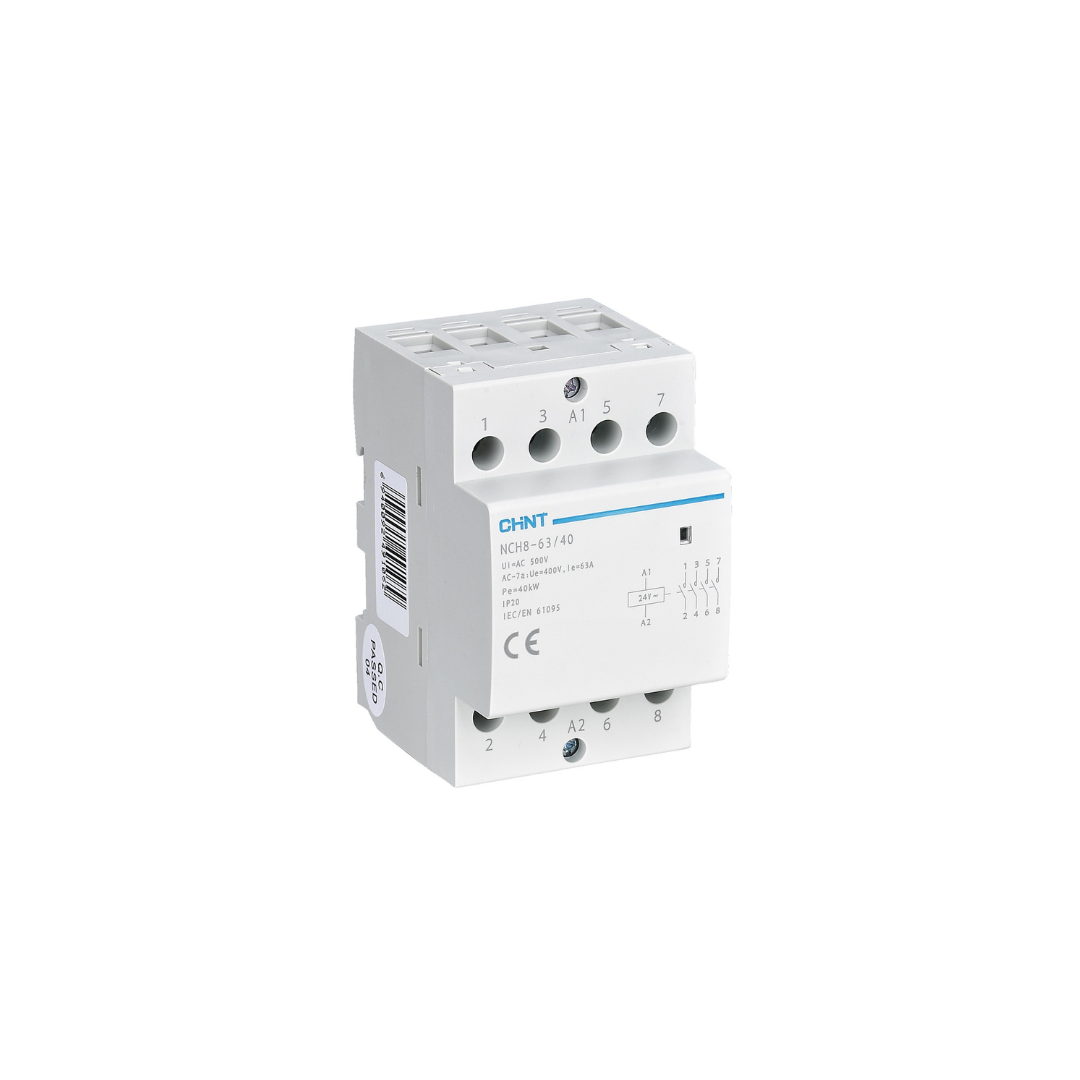 Contattore modulare 40A 4NA 24Vac 3M 256098