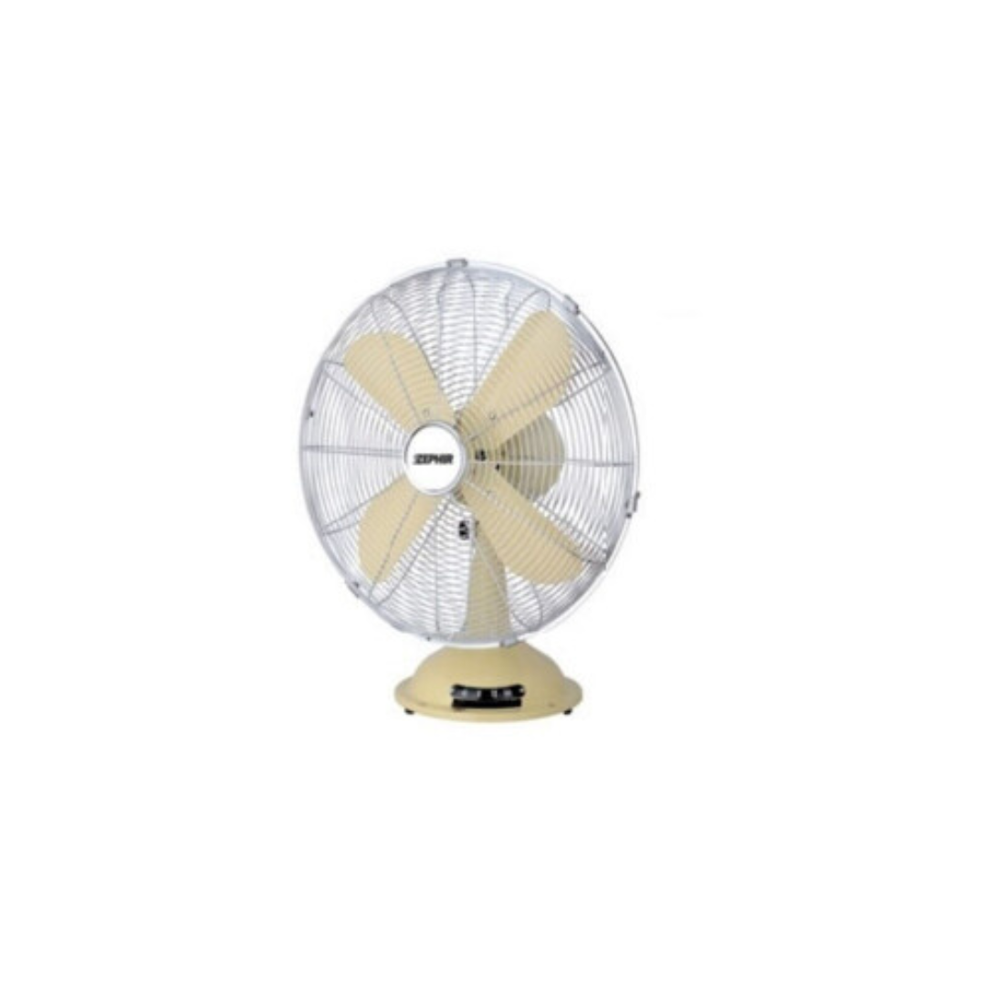 Zephir PFV40C Ventilatore da Tavolo Retro Vintage Crema 40 cm
