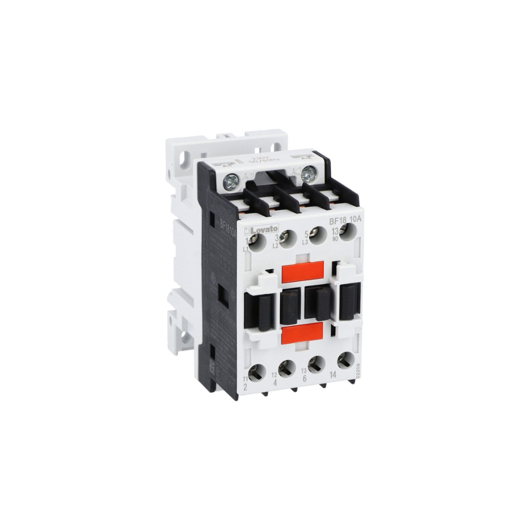 Contattore Lovato BF1810A230 3 Poli + 1 NO 18A 230V AC – Per Impianti Elettrici e Automazione