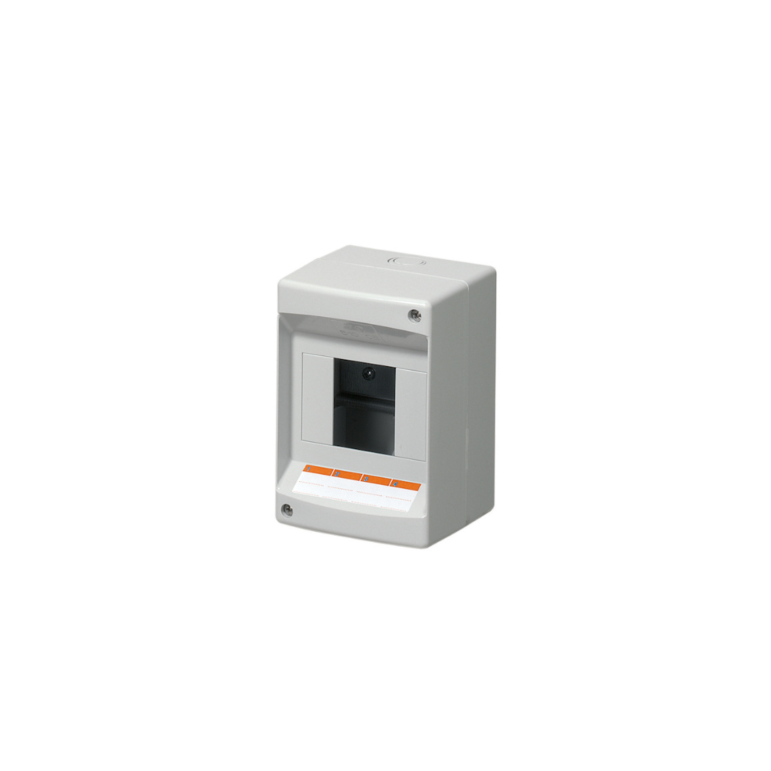 Calotta 4 moduli Elettrocanali  - 90x130x85 - Potenza dissipabile 6W EC61003