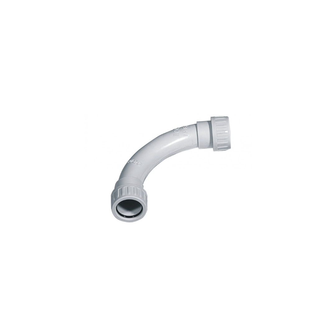 Curva stagna per tubo rigido Ø 16 IP65