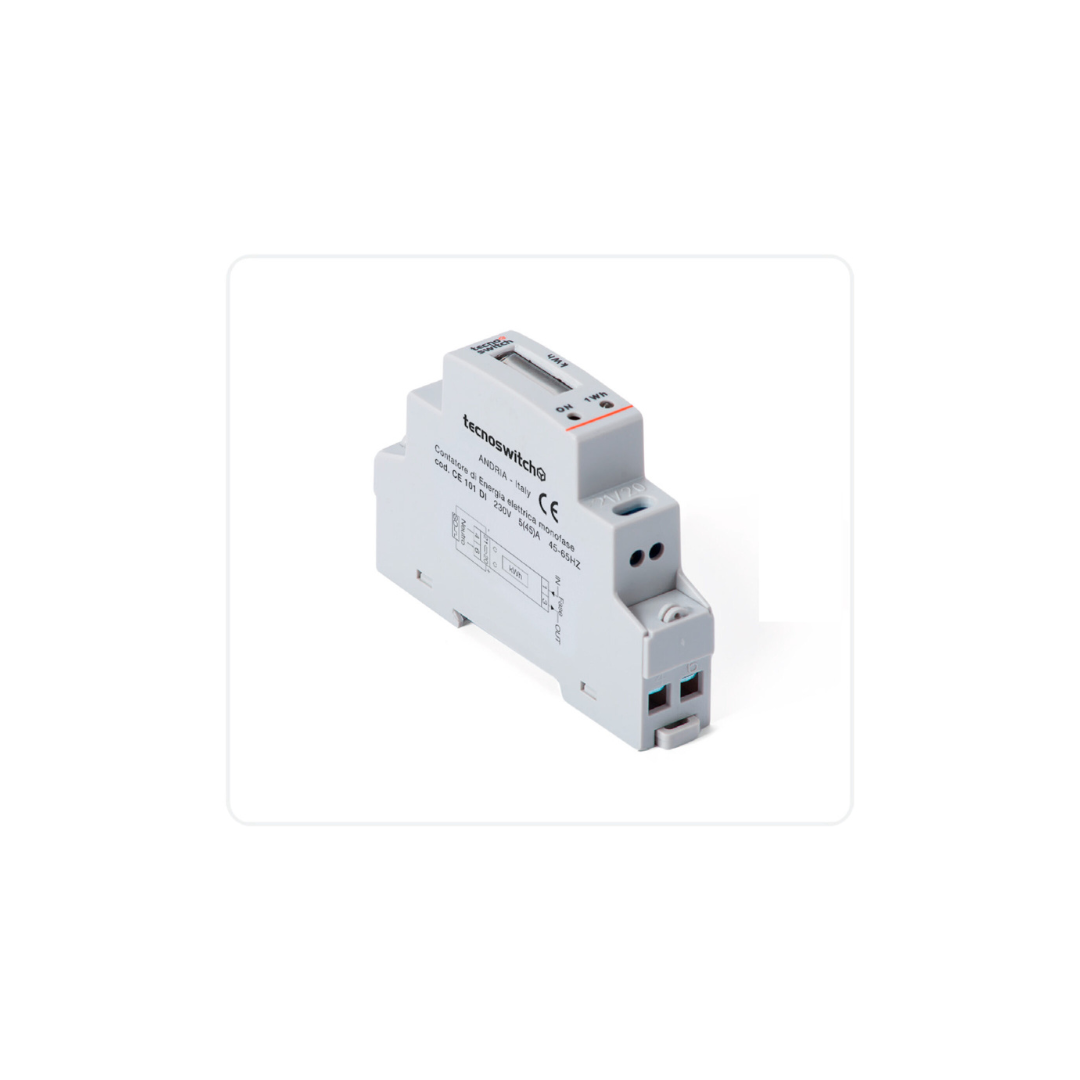 Contatore elettronico di energia elettrica monofase CE101DI