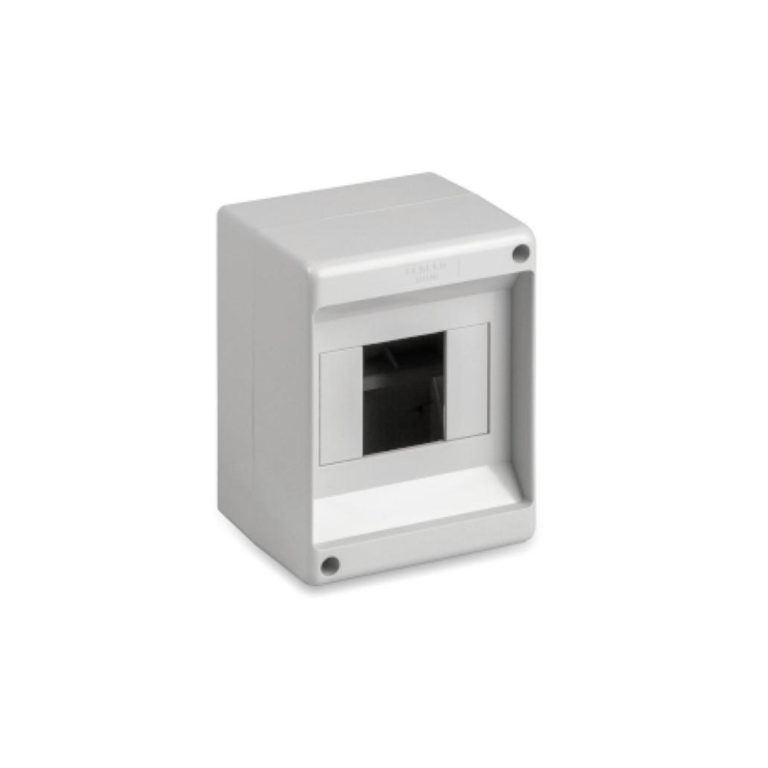FAEG FG14012 Centralino da parete 4 Moduli IP40 senza sportello colore GRIGIO RAL7035.