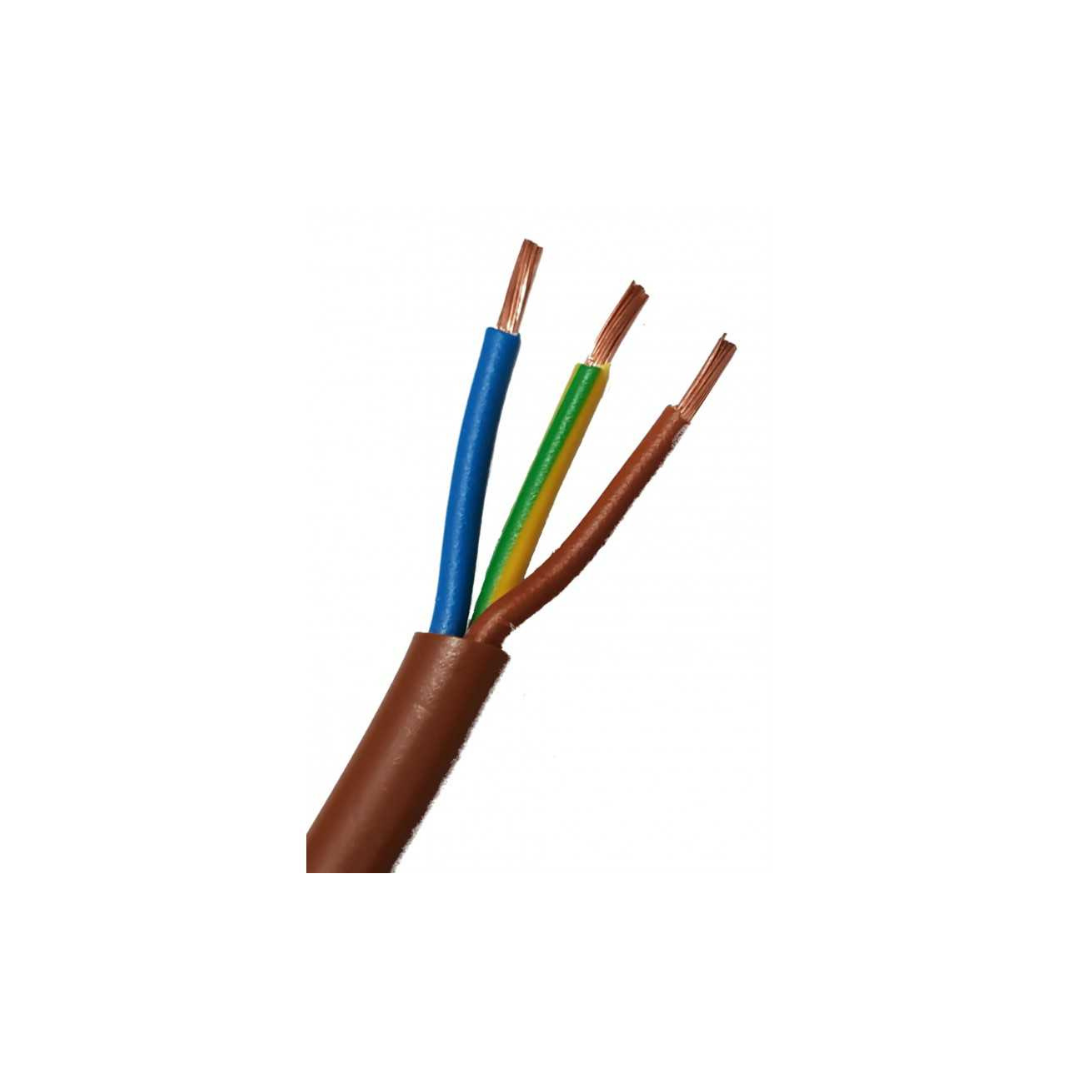 Cavo FS18OR18 Antifiamma 3x2,5 MMQ 700V Colore marrone Mt