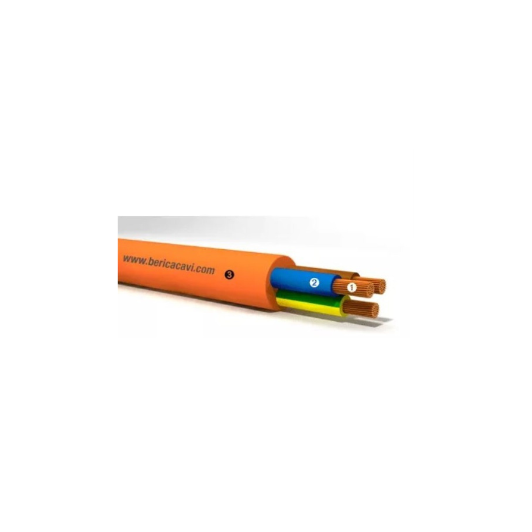 Cavo bipolare ffror flessibile arancione dca 2x1,5 MT